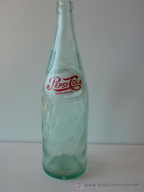 Botellas antiguas: Botella Pepsi-Cola en &aacute;rabe - Foto 2
