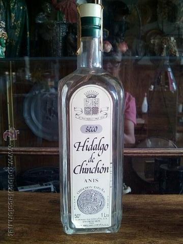 Botellas antiguas: HIDALGO DE CHINCHON - ANIS SECO - Foto 2