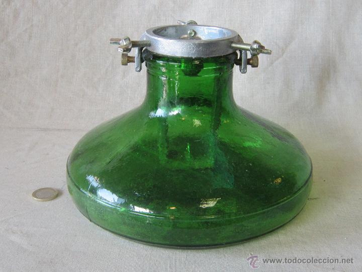 Botellas antiguas: BOTELLA DE CRISTAL - Foto 2