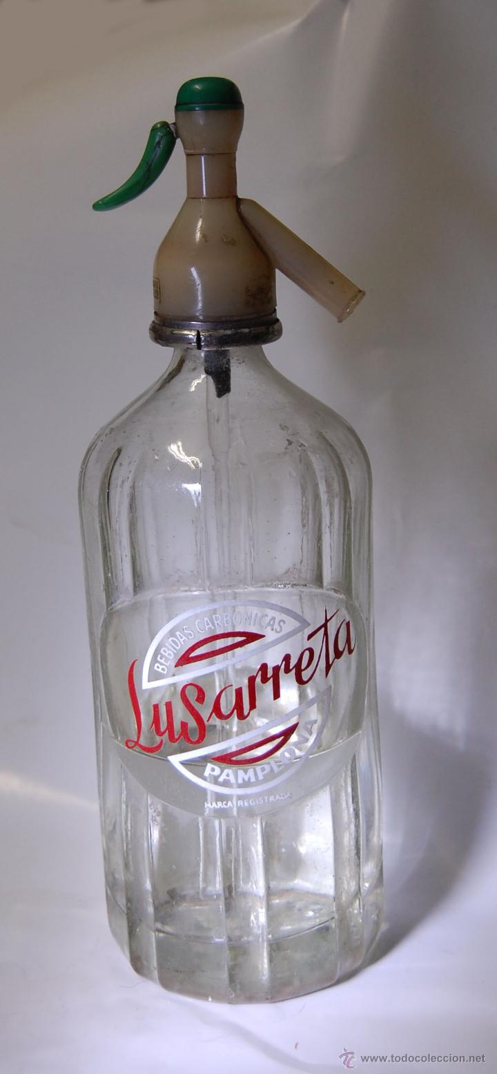 Botellas antiguas: SIF&Oacute;N SUSARRETA DE PAMPLONA - Foto 1