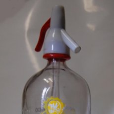Botellas antiguas: SIFÓN MONTEAGUDO DE INIESTA MINGLANILLA. Lote 43612616