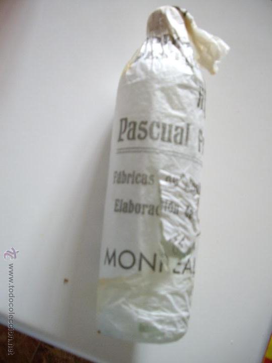 Botellas antiguas: ANIS LOS AMANTES MONRREAL - Foto 2
