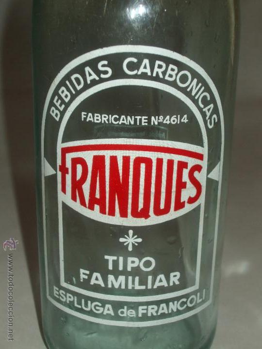 Botellas antiguas: Gaseosa Franqu&eacute;s - Foto 3