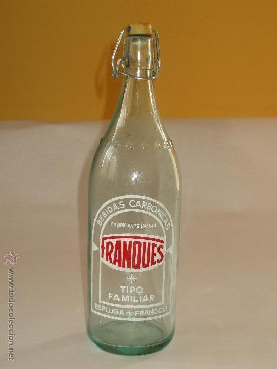 Botellas antiguas: Gaseosa Franqu&eacute;s - Foto 1