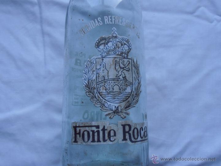 Botellas antiguas: BOTELLA FONTE ROCA, 1 LITRO - Foto 1