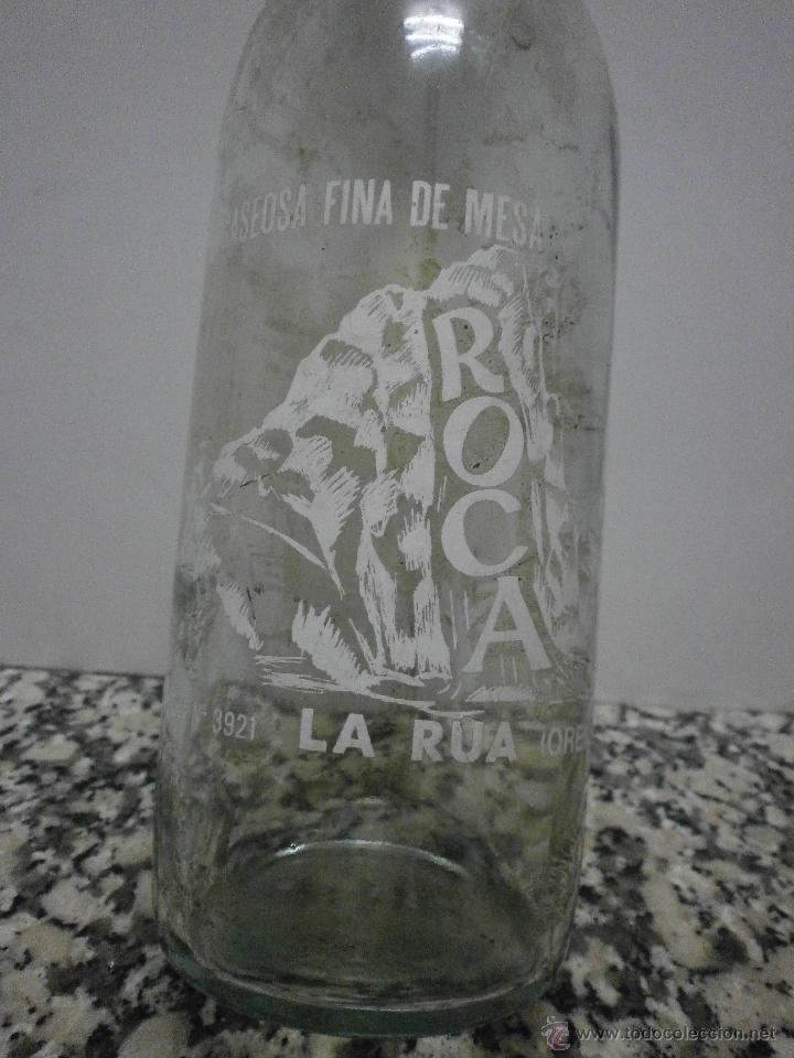 Botellas antiguas: BOTELLA GASEOSA ROCA  LA RUA (ORENSE) - Foto 2