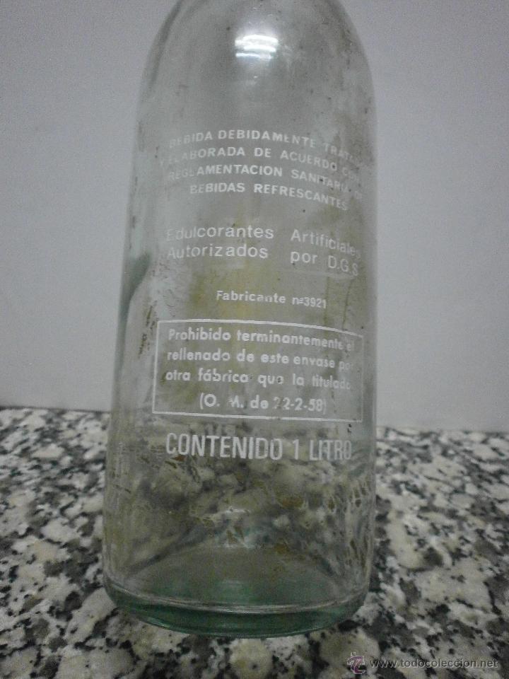 Botellas antiguas: BOTELLA GASEOSA ROCA  LA RUA (ORENSE) - Foto 3