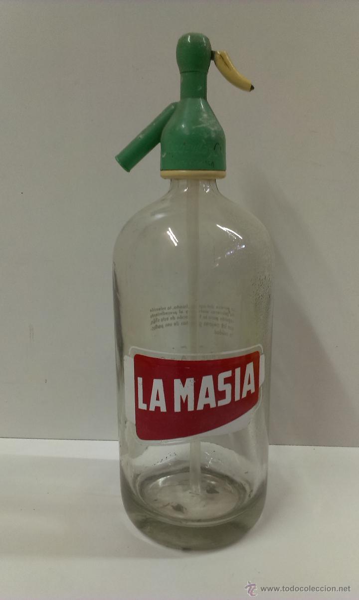 Botellas antiguas: SIFON  LA MASIA ( MOLLERUSA ) - Foto 1