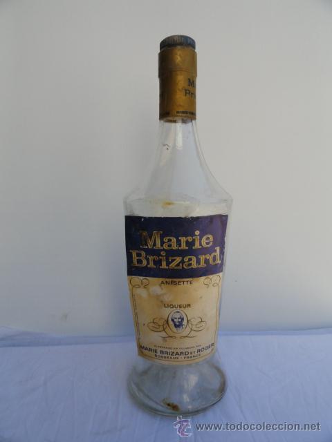 Botellas antiguas: GRAN BOTELLA DE AN&Iacute;S MARIE BRIZARD. - Foto 1