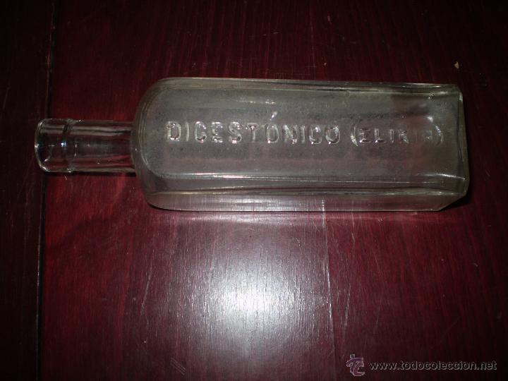 Botellas antiguas: BOTELLA DIGESTONICO - Foto 1