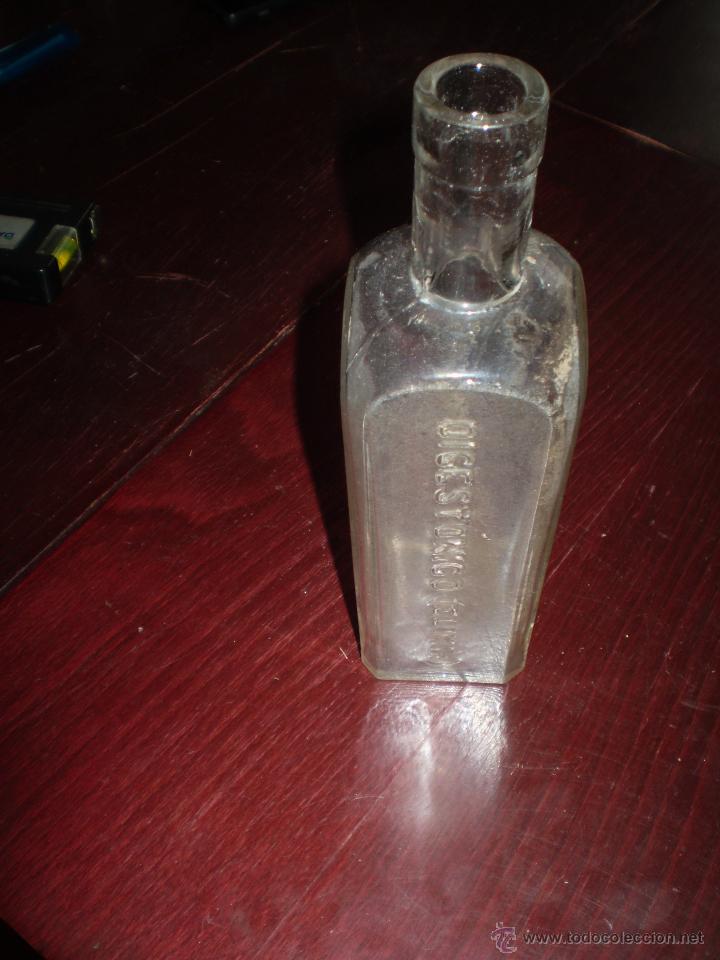 Botellas antiguas: BOTELLA DIGESTONICO - Foto 2