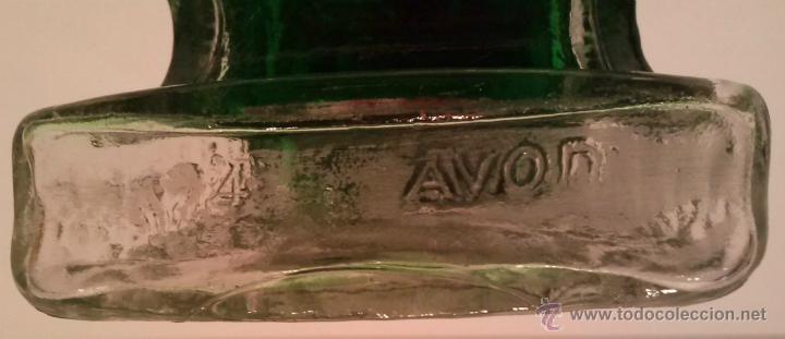 Botellas antiguas: PRECIOSA BOTELLITA DE AVON - FORMA DE LA TORRE EIFFEL - Foto 5