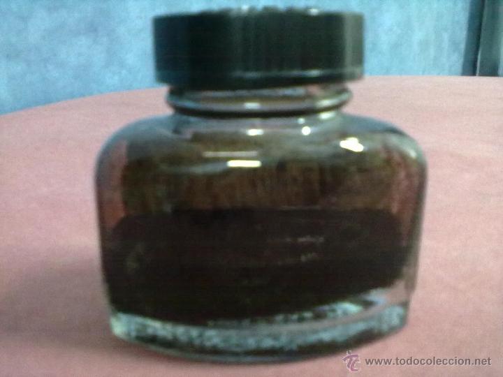Botellas antiguas: TINTERO BOTE TINTA PARKER QUINK - Foto 3