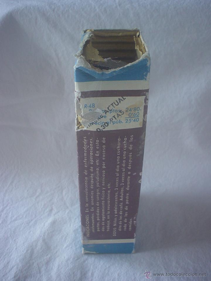 Botellas antiguas: OPOT&Oacute;NICO VITAMINADO - E. MERCK - Foto 7
