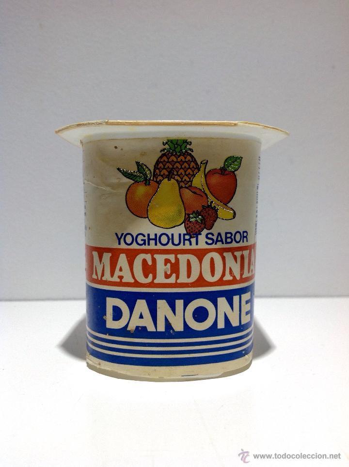 Yogur sabor macedonia Danone