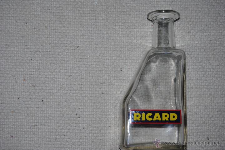 Botellas antiguas: BOTELLA RICARD SERIGRAFIADA LAS DOS CARAS - Foto 1