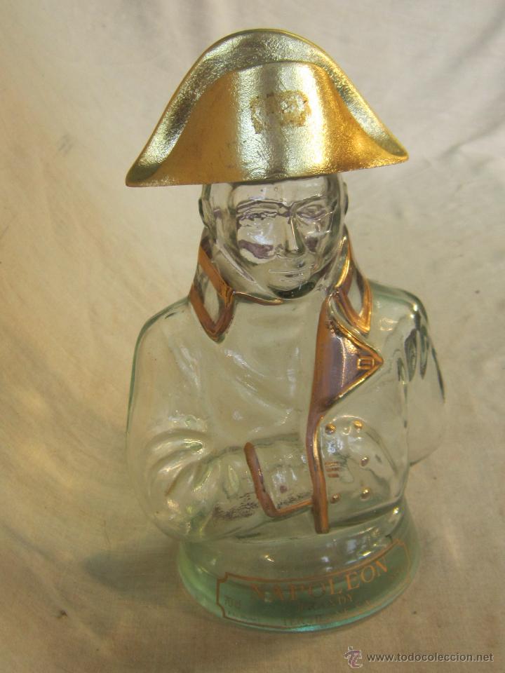 Botellas antiguas: BOTELLA BRANDY DE NAPOLEON, VACIA - Foto 2