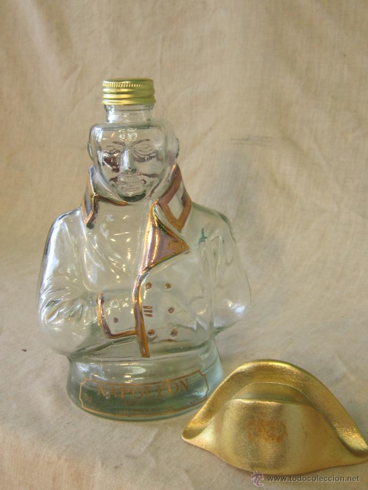 Botellas antiguas: BOTELLA BRANDY DE NAPOLEON, VACIA - Foto 4
