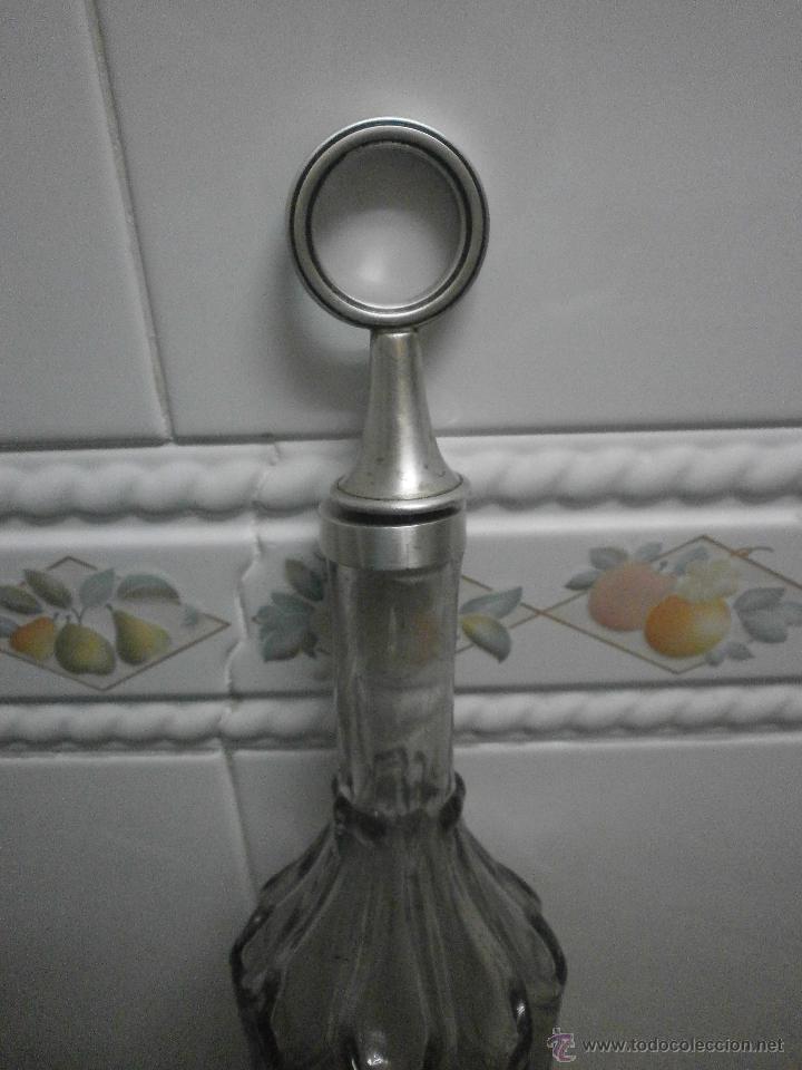 Botellas antiguas: BOTELLA FORMA DE PARAGUAS - Foto 2
