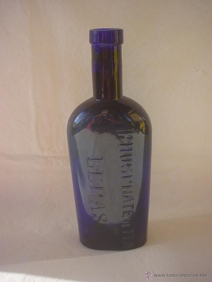 Botellas antiguas: PHOSPHATE DE FER - LERAS - FOSFATO DE FER - Foto 1