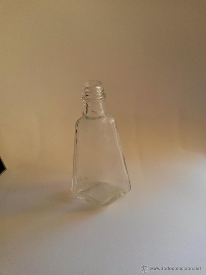 Botellas antiguas: Frasco de roche de 15 x 7 cms - Foto 2