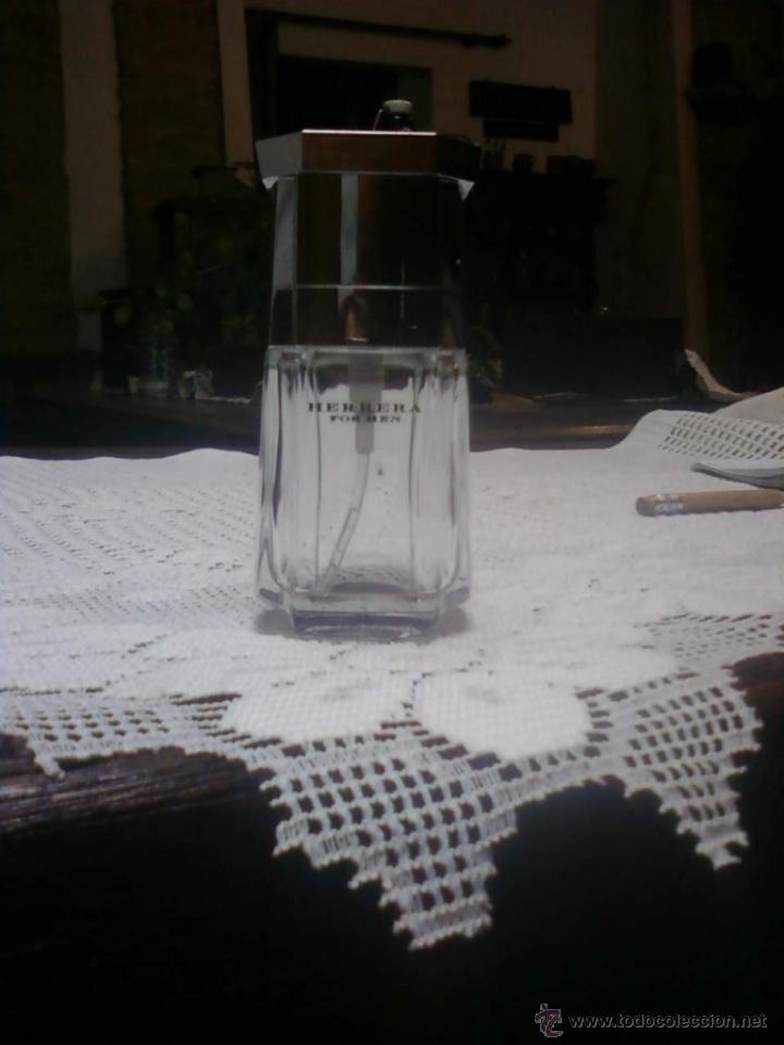 Botellas antiguas: FRASCO HERRERA  FOR MEN - Foto 1
