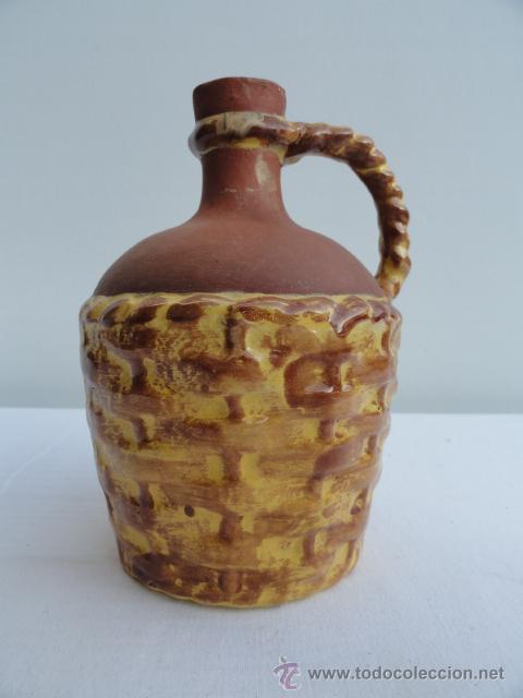 Botellas antiguas: BOTELLA GARRAFA DE CER&Aacute;MICA. - Foto 1
