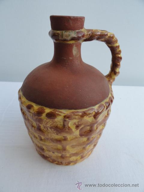 Botellas antiguas: BOTELLA GARRAFA DE CER&Aacute;MICA. - Foto 2