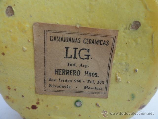 Botellas antiguas: BOTELLA GARRAFA DE CER&Aacute;MICA. - Foto 6