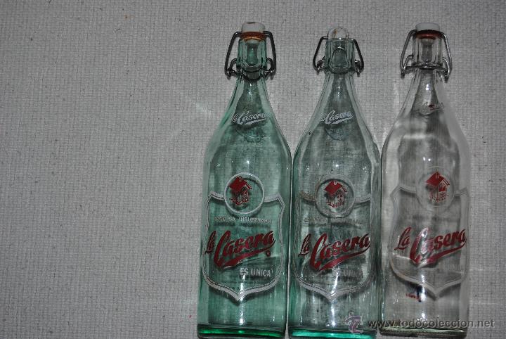 Botellas antiguas: BOTELLAS DE GASEOSA SERIGRAFIADAS - Foto 8