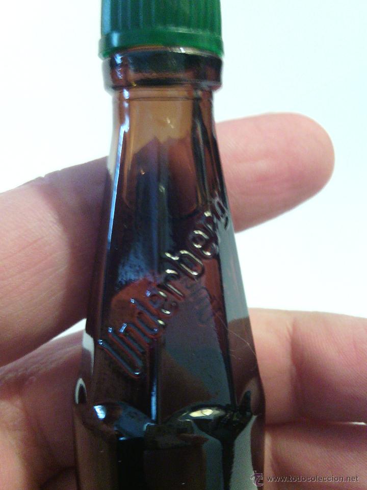 Botellas antiguas: Miniatura de Licor Underberg. - Foto 2