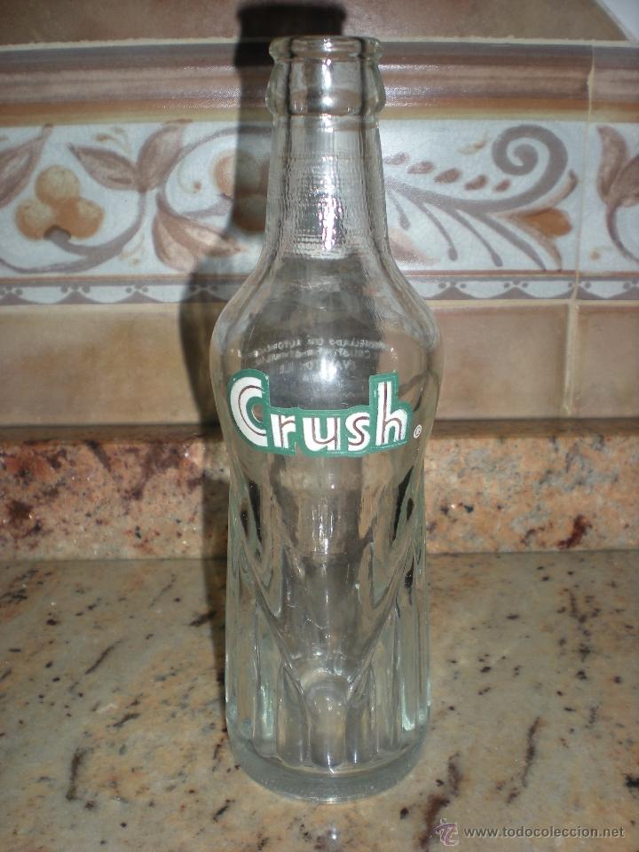Botellas antiguas: Refresco crush - Foto 1