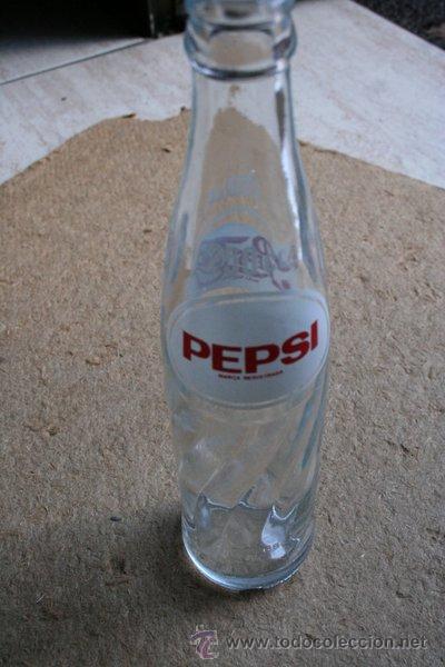 Botellas antiguas: Botella antigua de Pepsi. - Foto 1