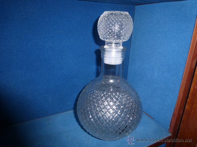Botellas antiguas: BOTELLA DE LICOR CON TAPON. - Foto 2