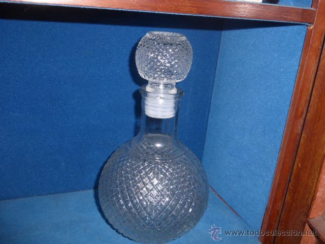 Botellas antiguas: BOTELLA DE LICOR CON TAPON. - Foto 5