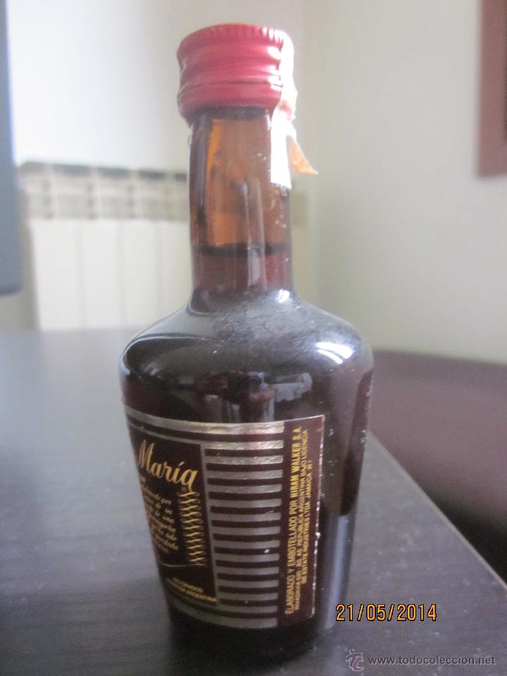 Botellas antiguas: Botell&iacute;n T&iacute;a Mar&iacute;a sin abrir - Foto 2