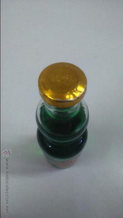Botellas antiguas: BOTELLA PEQUE&Ntilde;A. PEPERMIN - Foto 2