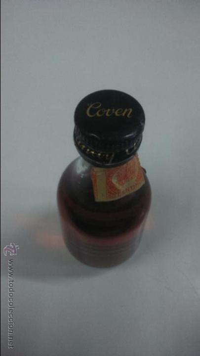 Botellas antiguas: BOTELLA PEQUE&Ntilde;A. BRANDY COVEN - Foto 2