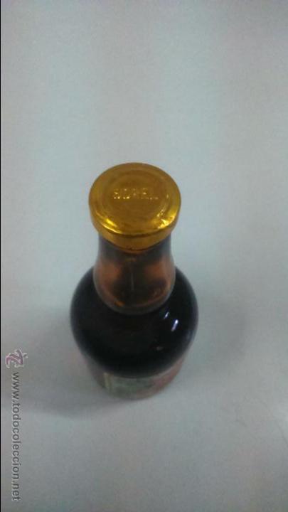 Botellas antiguas: BOTELLA PEQUE&Ntilde;A. CREMA DE CAFE - Foto 2
