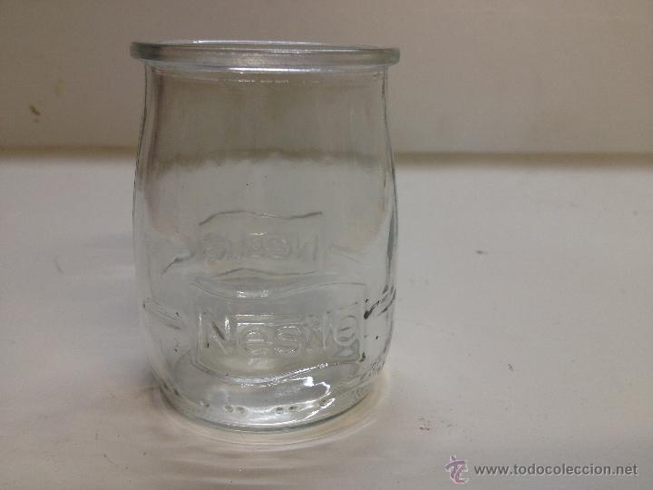 Botellas antiguas: VASO YOGURT NESTLE  (E) - Foto 1