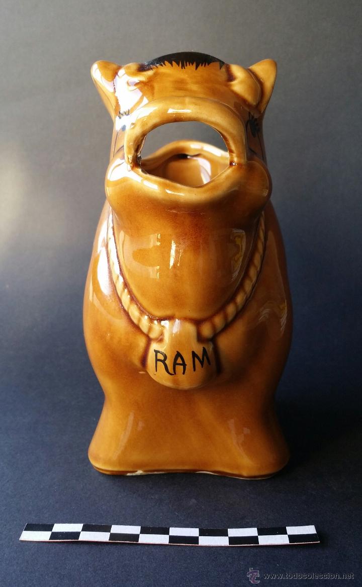 Botellas antiguas: Jarra de la leche Ram. - Foto 2