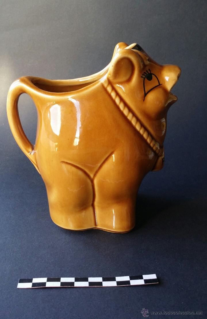 Botellas antiguas: Jarra de la leche Ram. - Foto 3