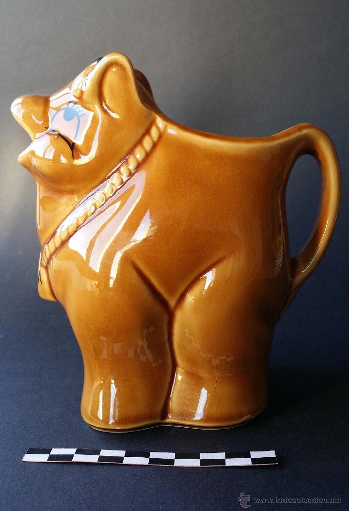 Botellas antiguas: Jarra de la leche Ram. - Foto 4