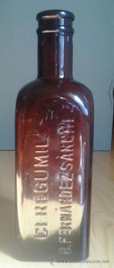 Botellas antiguas: botella antigua Ceregumil. - Foto 1