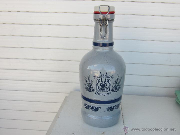 Botellas antiguas: botella rauchenfels steinbiere - Foto 2