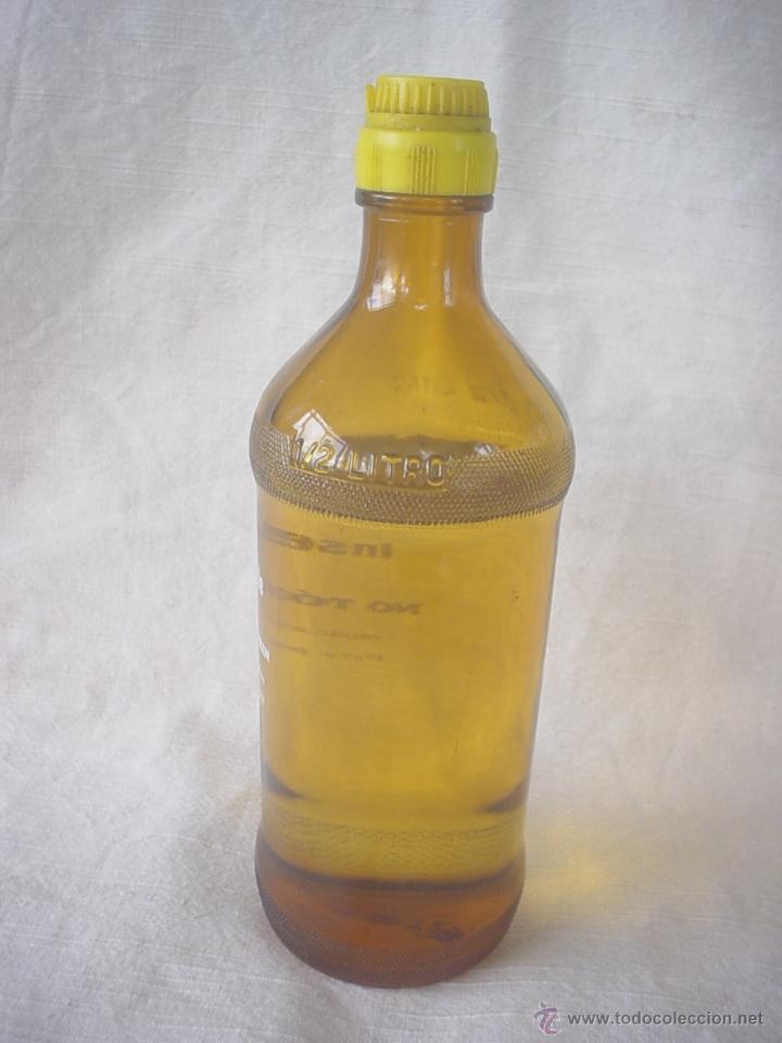 Botellas antiguas: INSECTICIDA ZZ - BOTELLA SIN ABRIR - Foto 3