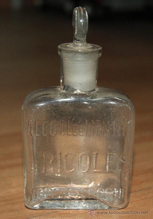 botellin, pequeña botella de alcool de menthe r - Acheter Bouteilles  anciennes sur todocoleccion
