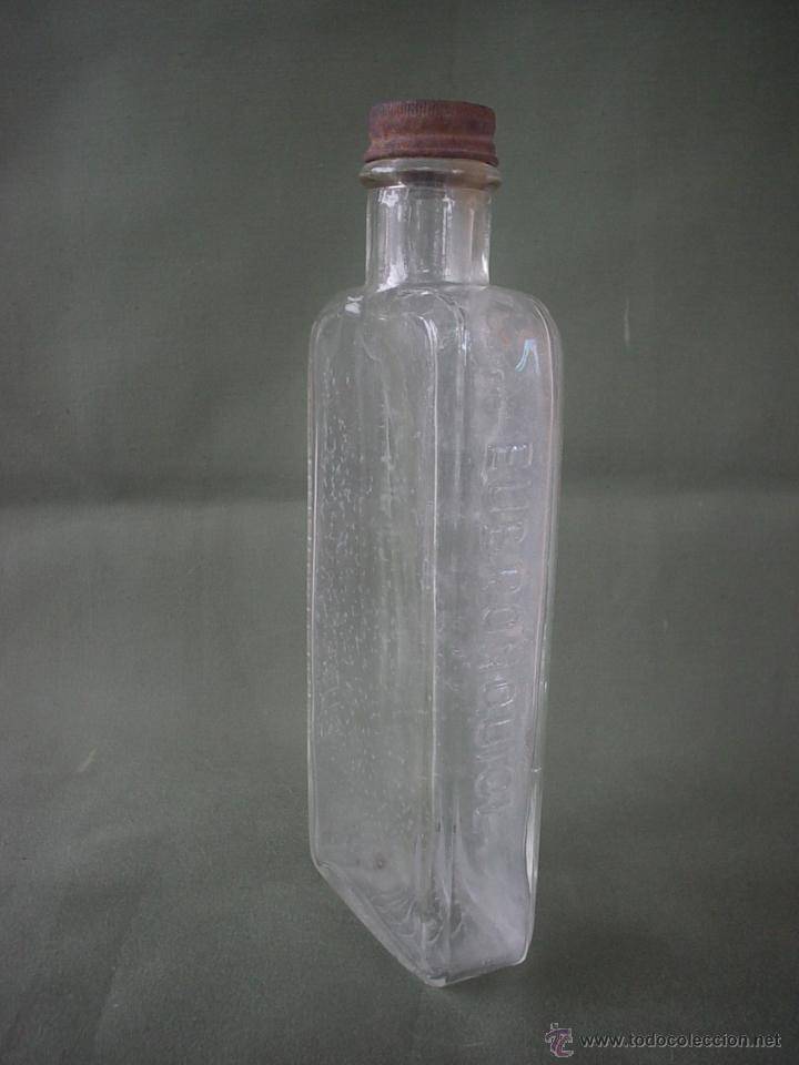 Botellas antiguas: ELIXIR EUBRONQUIOL - JARABE - MEDICAMENTO - Foto 1