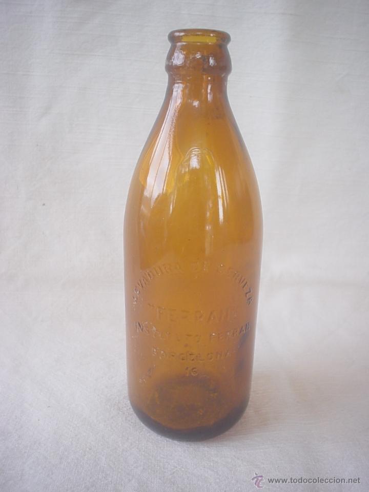 Botellas antiguas: LEVADURA DE CERVEZA FERRAN - Foto 1