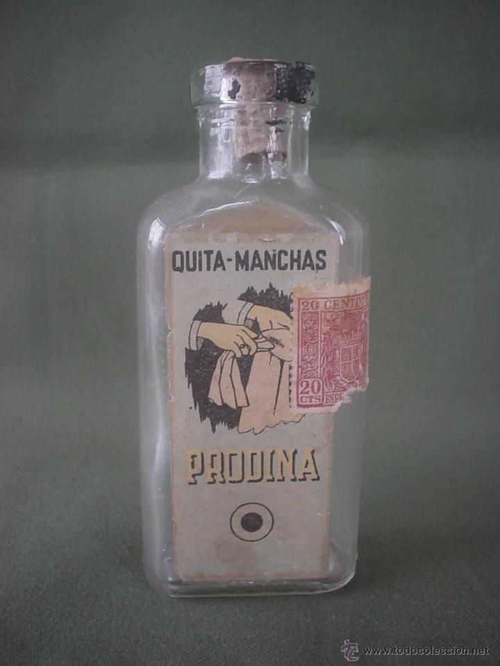 Botellas antiguas: QUITA MANCHAS PRODINA - Foto 1